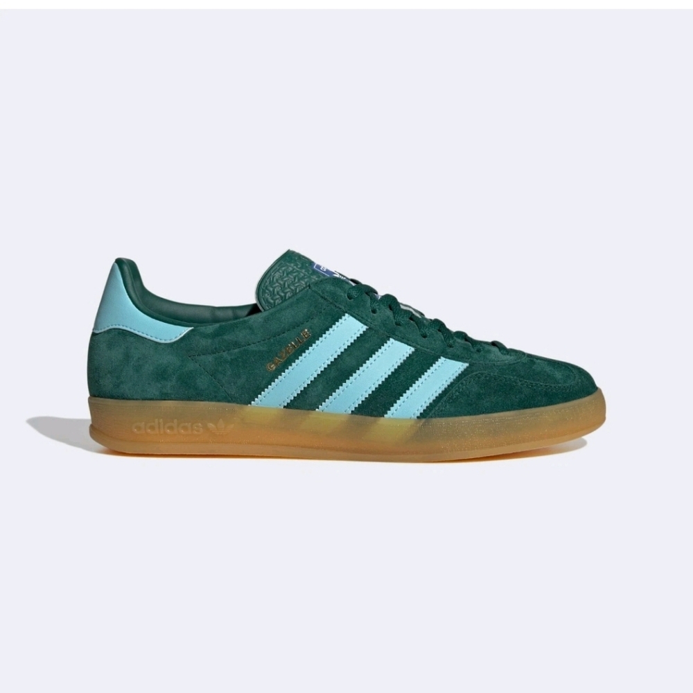 Adidas Gazelle Indoor Originals Sneakers Collegiate Green Size 7 IG9979